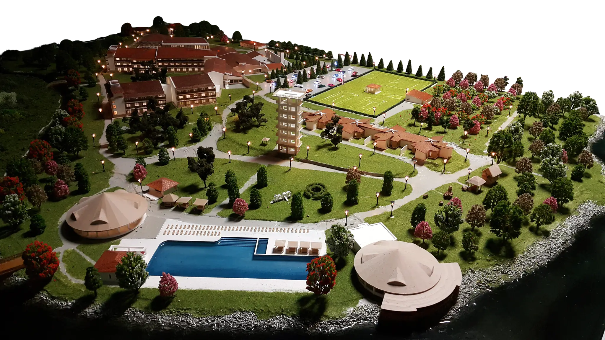 Machetă peisagistică – Puflene Resort